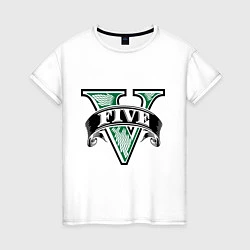 Женская футболка GTA V: Logo