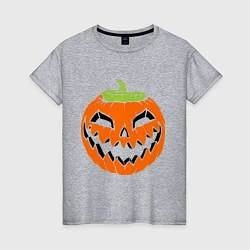Женская футболка Хэллоуин тыква