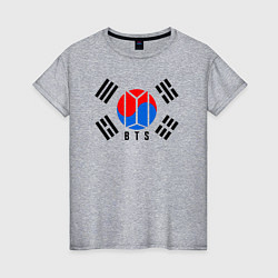 Женская футболка BTS KOREA