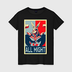 Женская футболка All Might