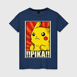 Женская футболка Pikachu: Pika Pika