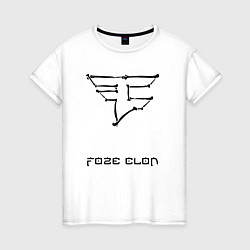 Женская футболка Cs:go - Faze Clan Skull