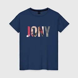Женская футболка Jony Аллея