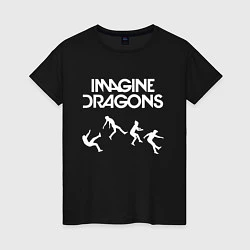 Женская футболка IMAGINE DRAGONS