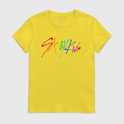 Женская футболка STRAY KIDS АВТОГРАФЫ