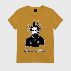 Женская футболка Король и шут
