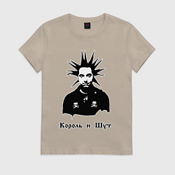 Женская футболка Король и шут
