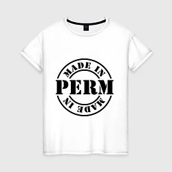 Женская футболка Made in Perm