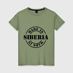 Женская футболка Made in Siberia