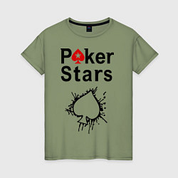 Женская футболка Poker Stars