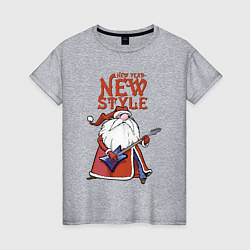 Женская футболка New Year - new style!