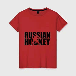 Женская футболка Russian Hockey