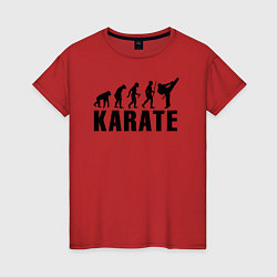 Женская футболка Karate Evolution