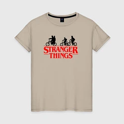 Женская футболка STRANGER THINGS