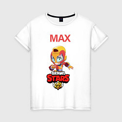 Женская футболка BRAWL STARS MAX