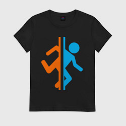 Женская футболка PORTAL