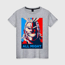 Женская футболка MY HERO ACADEMIA All might