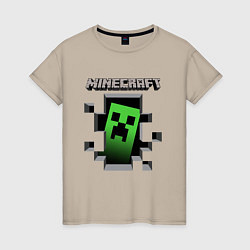 Женская футболка Minecraft