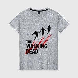 Женская футболка The walking dead