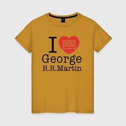 Женская футболка I Love George Martin
