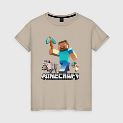 Женская футболка MINECRAFT