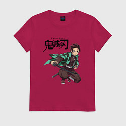 Женская футболка KIMETSU NO YAIBA