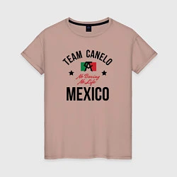 Женская футболка Team Canelo