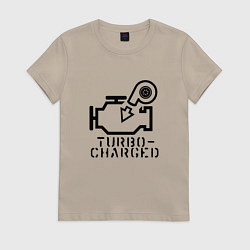 Женская футболка Turbo Charged