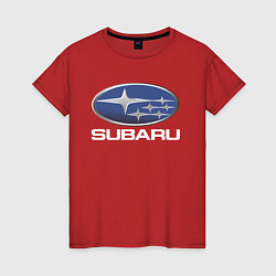 Женская футболка SUBARU