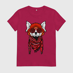 Женская футболка Красная панда