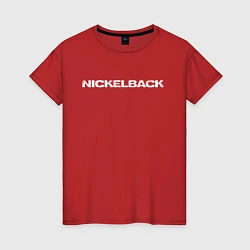 Женская футболка Nickelback