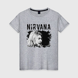 Футболка хлопковая женская NIRVANA, цвет: меланж