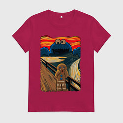 Женская футболка КОРЖИК КРИК