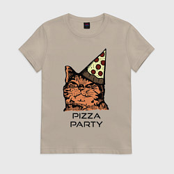 Женская футболка PIZZA PARTY