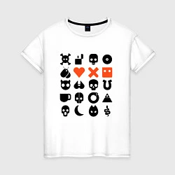 Женская футболка LOVE DEATH ROBOTS LDR