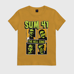 Женская футболка The Hell Song