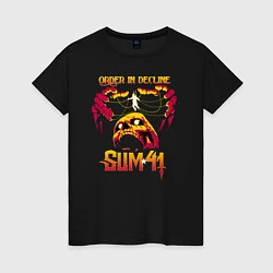 Женская футболка Sum 41 Order In Decline