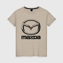 Женская футболка MAZDA LOGO