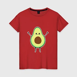 Женская футболка Милый авокадо