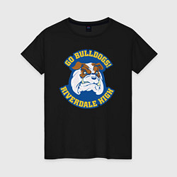 Женская футболка GO BULLDOGS