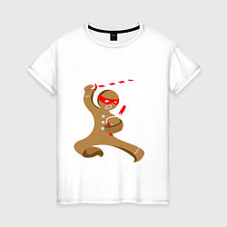 Женская футболка Пряничный ниндзя