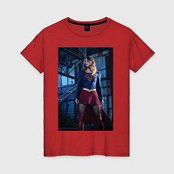 Женская футболка Supergirl