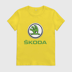 Женская футболка Skoda