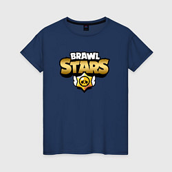 Женская футболка BRAWL STARS GOLD