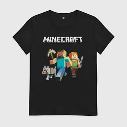 Женская футболка MINECRAFT