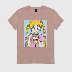 Женская футболка Sailor Moon Usagi Tsukino