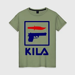 Женская футболка Kila Fila