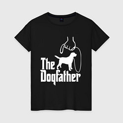 Женская футболка The Dogfather - пародия