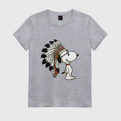 Женская футболка Snoopy