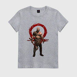 Женская футболка GOD OF WAR